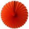 13 Inch Fan Decorations Orange (12 PCS)