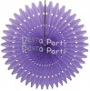 (image for) 21 Inch Tissue Fan Lavender (12 pcs)