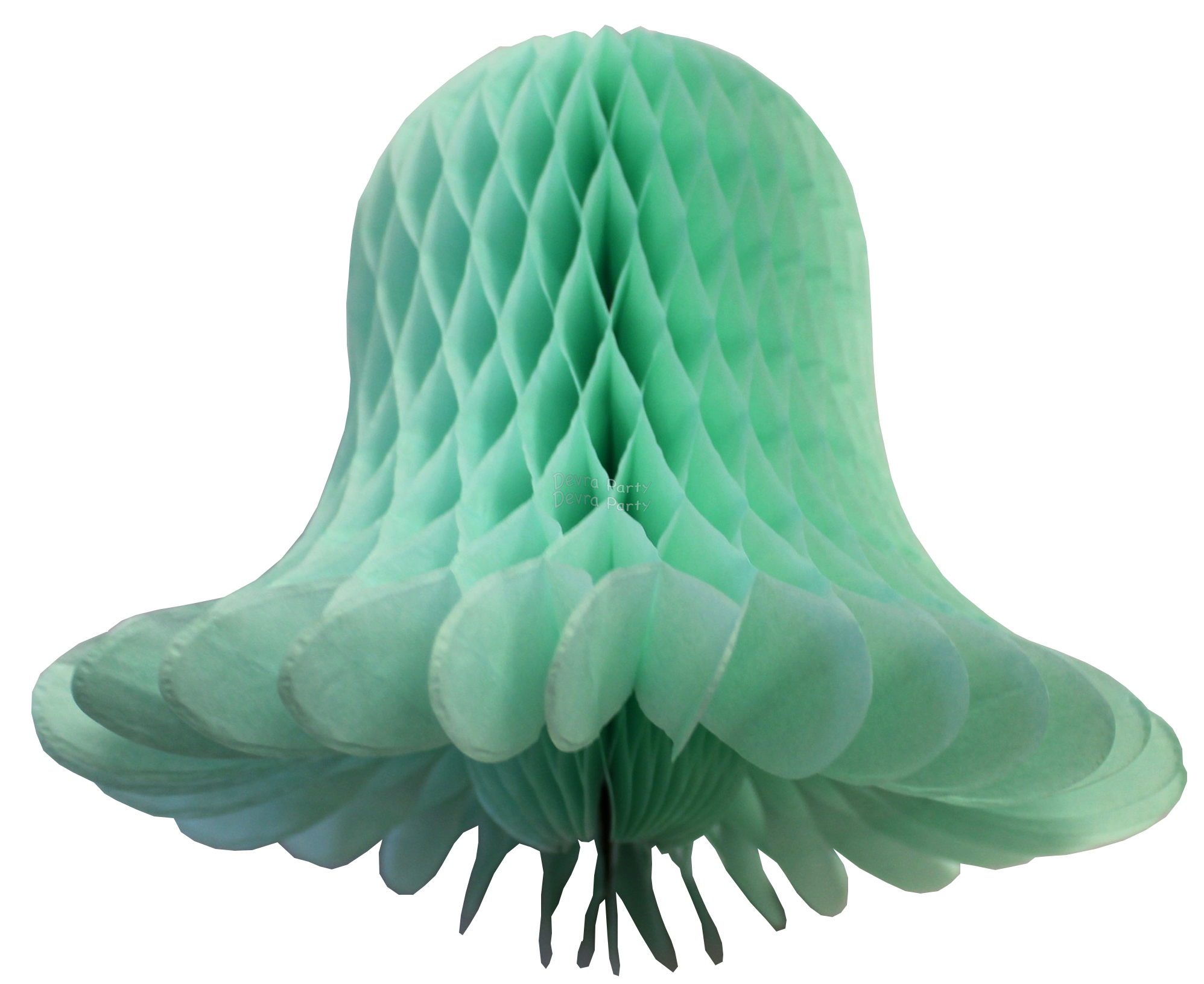 (image for) Mint Green Honeycomb Bell (12 Pieces)