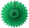 Light Green Tissue Fanburst Decoration (12 pieces)