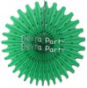 (image for) Light Green 18 Inch Tissue Paper Fans (12 Pieces)