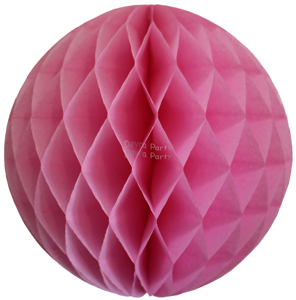 (image for) Dusty Rose Tissue Paper Ball (12 pcs)