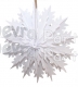 19 Inch Tissue Paper Snowflake White (12 Pieces)