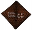 (image for) Brown Hanging Diamond Decoration (12 pcs)