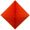 Orange Hanging Diamond Decoration (12 pcs)