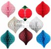 18 Inch Honeycomb Oval Ornament - ALL COLORS (12 pcs) (image for) 18 Inch Honeycomb Oval Ornament - ALL COLORS (12 pcs)