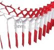 (image for) Red White Red Streamer Garland Decoration (12 pcs)