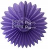 (image for) Tissue Fanburst Decoration Lavender (12 pcs)