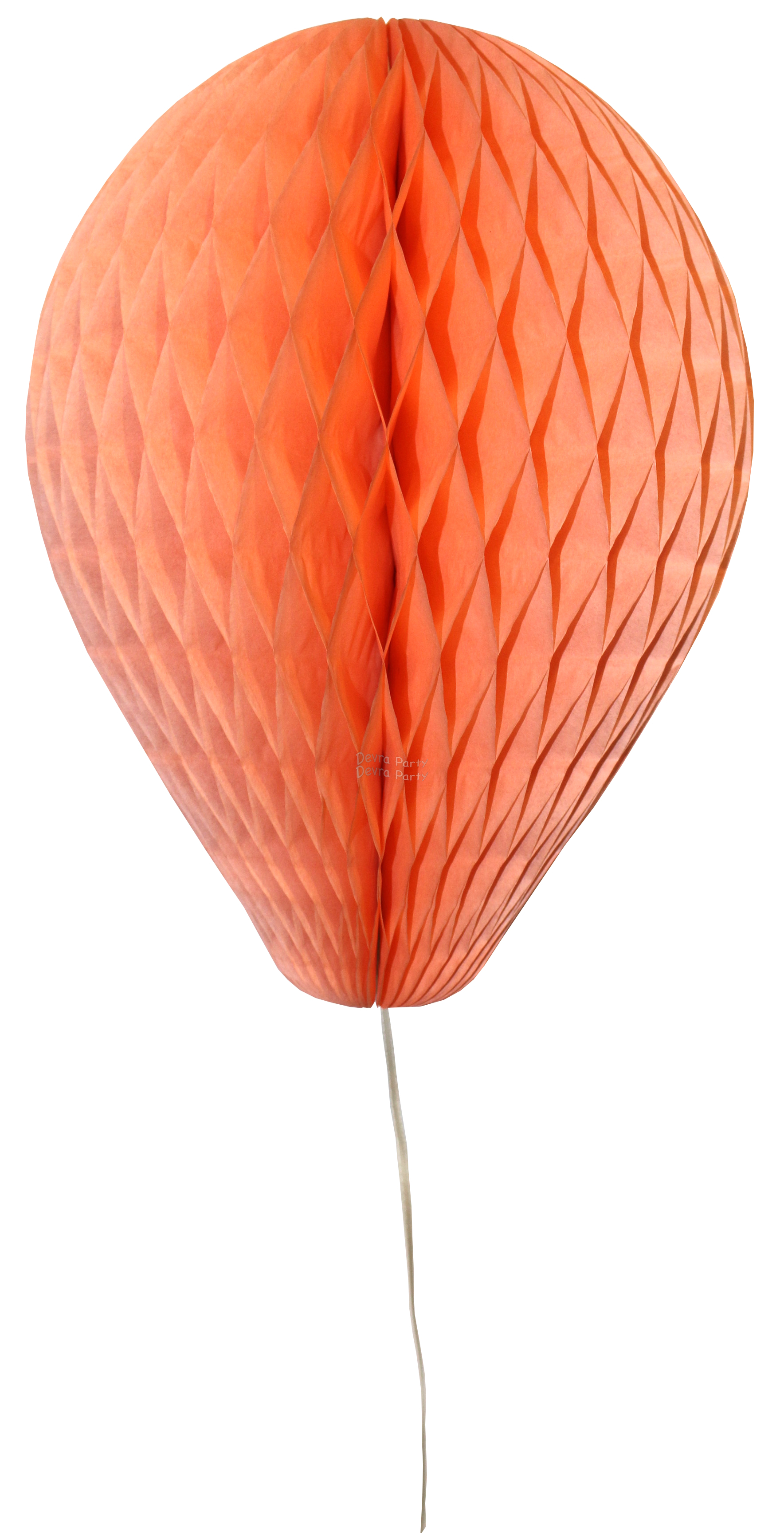 (image for) 11 Inch Peach Honeycomb Balloon Decoration (12 pieces)