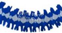 (image for) 12 Foot Dark Blue Spider Fringe Garland (12 pcs)