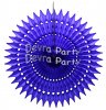 (image for) 21 Inch Tissue Fan Dark Blue (12 pcs)