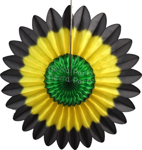 (image for) Jamaican Fanburst Party Decoration (12 pcs)