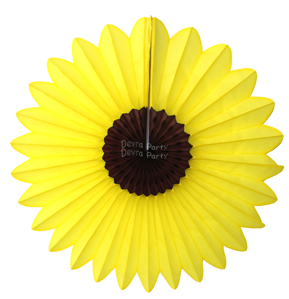 (image for) 18 Inch Sunflower Fanburst (12 pieces)