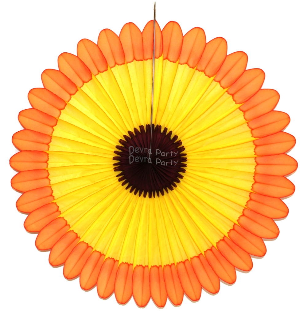 (image for) 27 Inch Deluxe Fan Fall Colors (12 pcs)