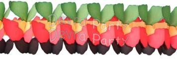 (image for) 12 Foot Cross Garland Kwanzaa (12 pcs)