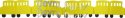 (image for) 12 Foot Tissue Paper School Bus Garland Decoration (6 pcs)