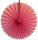 13 Inch Dusty Rose Fan Decorations (12 PCS)
