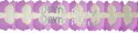 (image for) 12 Foot Cross Garland Decoration Lilac & White (12 pcs)