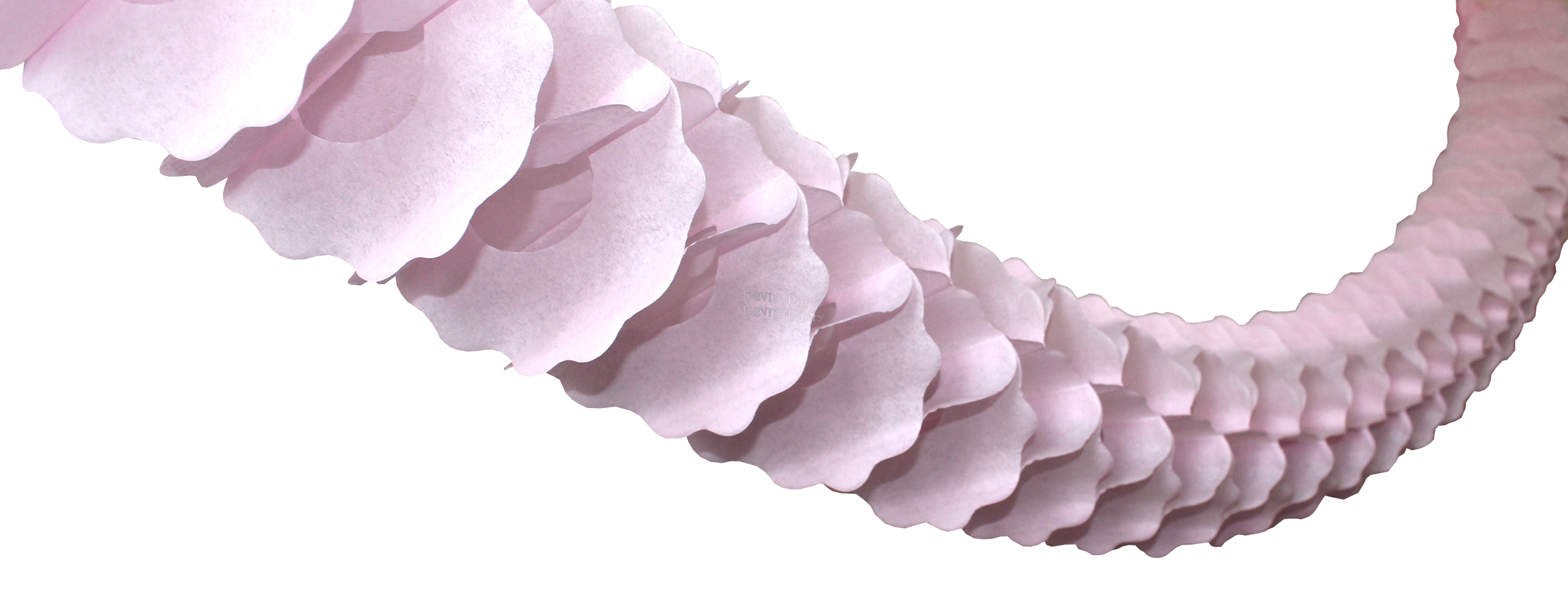 (image for) 12 Foot Pink Oval Garland (12 pcs)