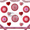 (image for) Valentine Day Decoration Kit, Large (24 pieces)