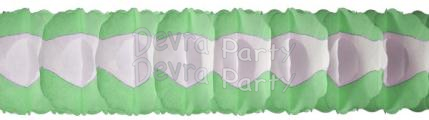 (image for) 12 Foot Mint Oval Garland (12 pcs)
