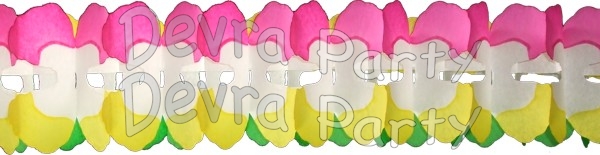 12 Foot Easter Cross Leaf Garland Decoration (12 pcs) - Click Image to Close