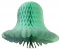 Mint Green Honeycomb Bell (12 Pieces)