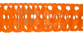 (image for) Orange Full Tissue Garland (12 pcs)
