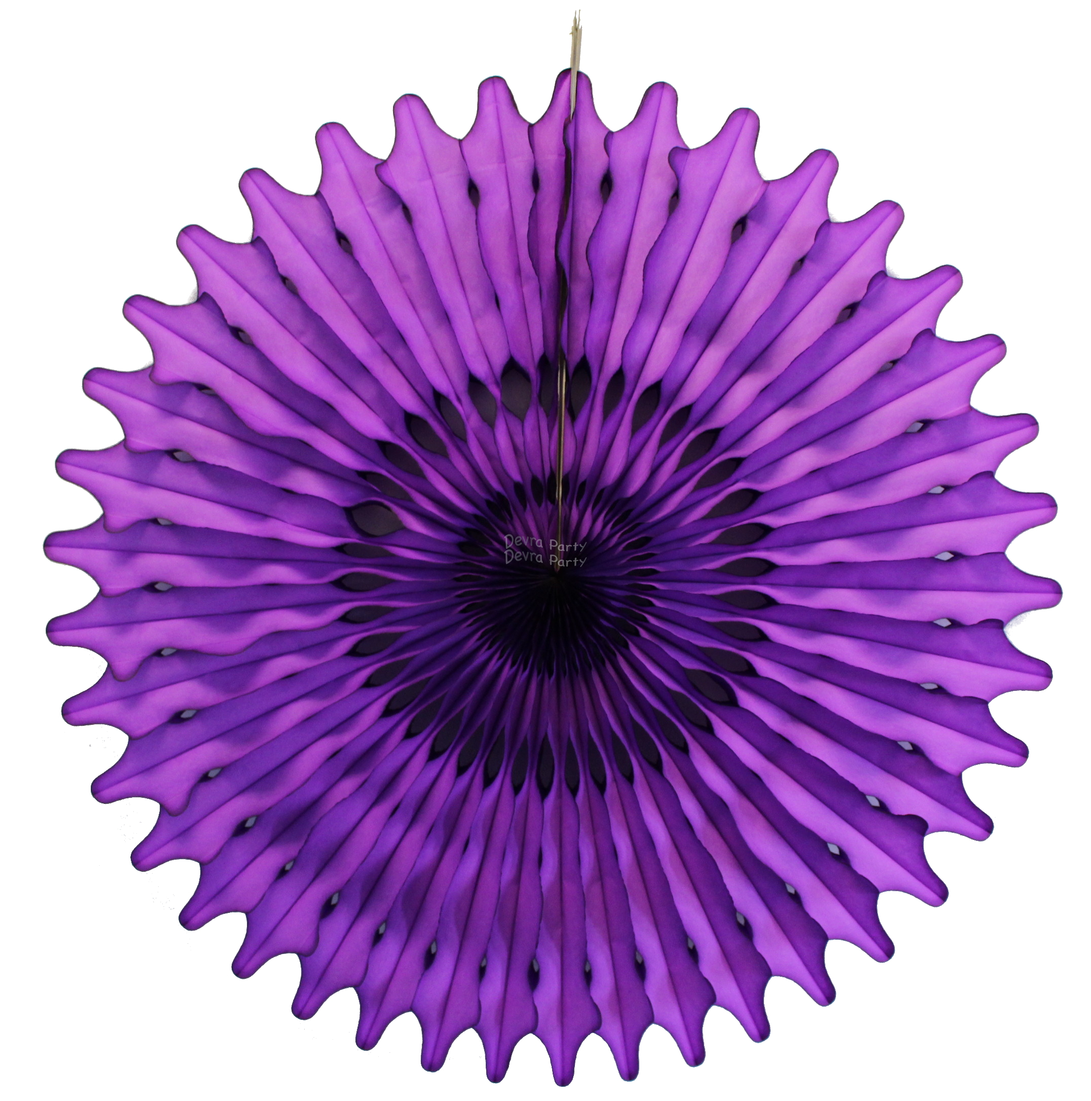 (image for) 26 Inch Tissue Fan Purple (12 pcs)
