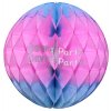 (image for) Blue/Pink Honeycomb Ball Decorations (12 pcs)