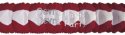(image for) 12 Foot Maroon Oval Garland (12 pcs)
