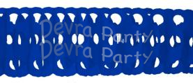 (image for) Dark Blue Full Tissue Garland (12 pcs)