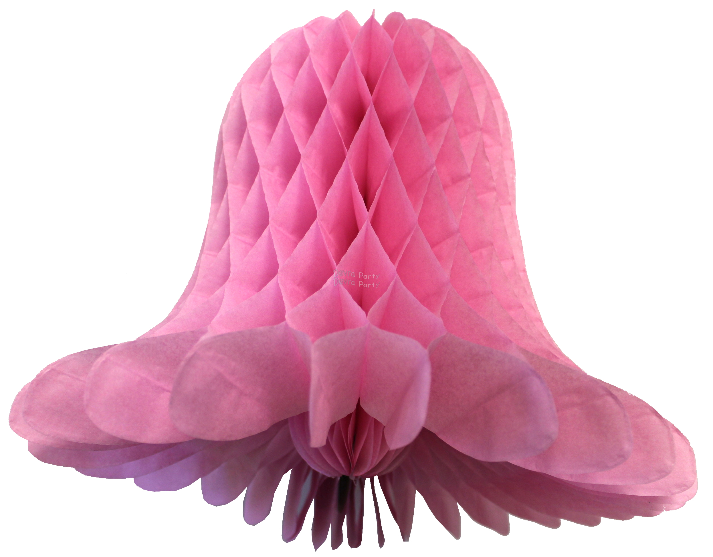 (image for) Dusty Rose Honeycomb Bell (12 Pieces)