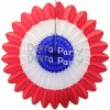 (image for) Patriotic Honeycomb Fanburst Red White Blue (12 pcs)