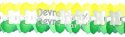 (image for) 12 Foot Spring Cross Garland Decoration (12 pcs)