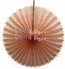 (image for) 13 Inch Fan Decorations Peach - Vintage (12 PCS)