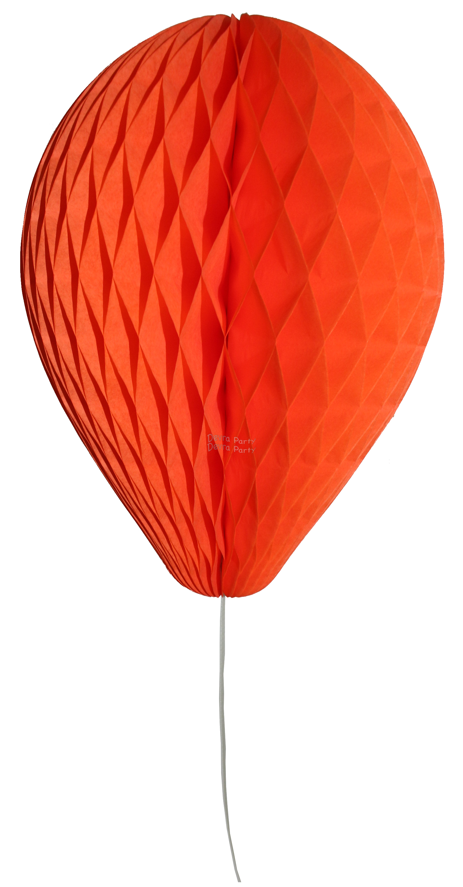 (image for) 11 Inch Orange Honeycomb Balloon Decoration (12 pieces)