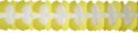12 Foot Cross Garland Decoration Yellow & White (12 pcs)