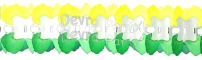 (image for) 12 Foot Spring Cross Garland Decoration (12 pcs)