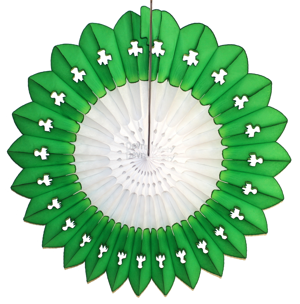 (image for) 27 Inch Shamrock Fanburst (12 pcs)