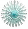 (image for) 22 Inch Light Blue Tissue Paper Snowflake Decoration (12 pcs)