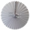 (image for) 13 Inch Fan Decorations White (12 PCS)
