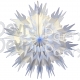 35 Inch Tissue Paper Snowflake Decoration (6 pcs)