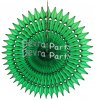 (image for) 21 Inch Tissue Fan Dark Green (12 pcs)