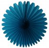 13 Inch Fan Turquoise Decorations (12 PCS)