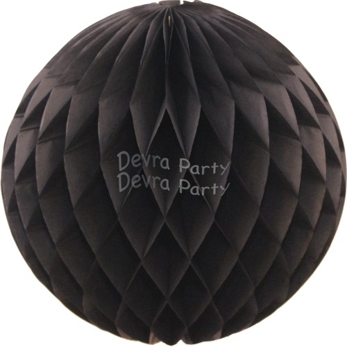 (image for) Black Tissue Paper Ball (12 pcs)