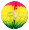 (image for) Cerise/Yellow/Green Tissue Paper Balls (12 pcs)