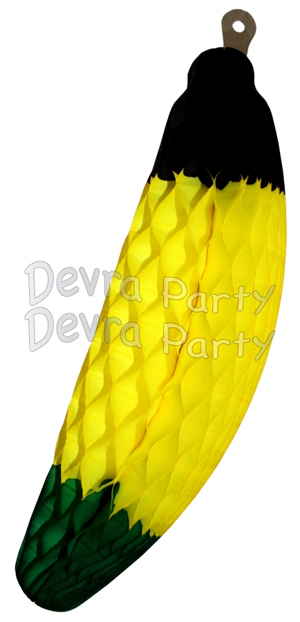 Jamaican Banana Decoration, 15 Inch (Dozen) - Click Image to Close