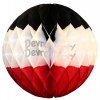 (image for) Black White Red Tissue Paper Ball (12 pcs)