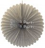 (image for) 27 Inch Gray Tissue Paper Deluxe Fan (12 pcs)